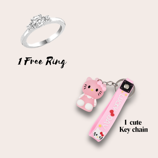 21-Piece Heart Design Exclusive Girls’ Accessory Gift Box with Jewelry, Clips & Polaroids