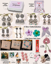 21-Piece Bow Design Exclusive Girls Accessory Gift Box with Jewelry, Clips & Polaroids