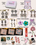 21-Piece Heart Design Exclusive Girls’ Accessory Gift Box with Jewelry, Clips & Polaroids