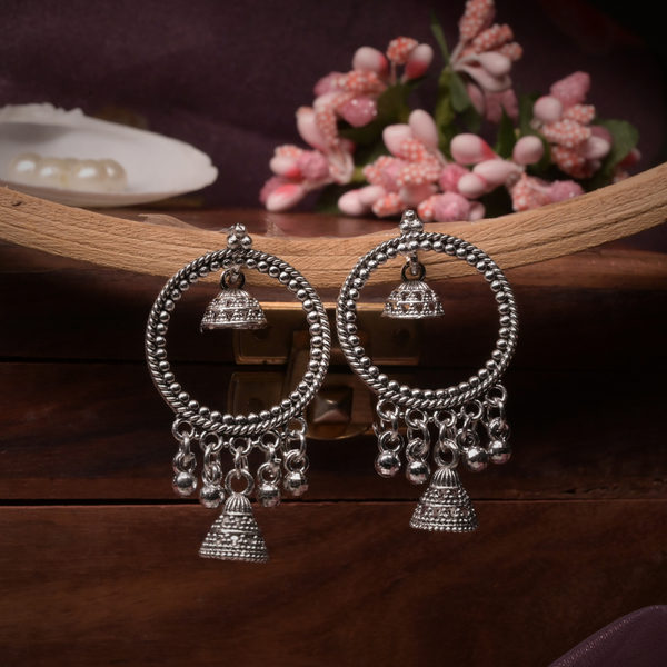 COMBO OF 16 PIECES HEART GIFT HAMPER - 5 EARINGS , 1 RING , 1 NECKLECE , 1 BRACELET , 4 SCRUNCHIES , 2 HAIR CLAW - 1 KISSES CHOCOLATE- 1 KEYCHAIN