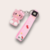 Cute Kitty Silicone Keychain