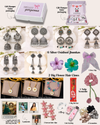 21-Piece Flower Design Exclusive Girls Accessory Gift Box with Jewelry, Clips & Polaroids