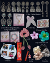 21-Piece FLOWER Design Exclusive Girls’ Accessory Gift Box with Jewelry, Clips & Polaroids