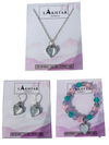 21-Piece Heart Design Exclusive Girls’ Accessory Gift Box with Jewelry, Clips & Polaroids