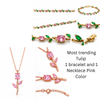 Trending Tulip Bracelet Premium Gift Hamper Set of 18 for Her | Jewellery, Accessories & Sweet Surprises