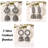 16 Pcs Luxury Jewelry Gift Hamper | Jhumkas, Earrings, Necklaces, Scrunchies, Claw & Custom Polaroids | Premium Velvet Box Combo.