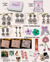 21-Piece Butterfly Design Exclusive Girls Accessory Gift Box with Jewelry, Clips & Polaroids ,