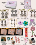 21-Piece Butterfly Design Exclusive Girls Accessory Gift Box with Jewelry, Clips & Polaroids ,