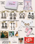 Hello Gorgeous Panda Theme Gift Box (15 Items) | 6 Silver Oxidised Jhumkas + 3 Korean Earrings + 3 Custom Polaroids (1 Spotify)(Send 4 pics for polaroids on whatsapp 8269379469)