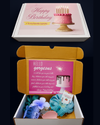 16 Pcs – Birthday WishSpecial Cute Flower Gift Hamper for Her | With Unique Festive Gift BoxPerfect forBirthday & Special Occasion Gifting