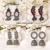 UNIC Gift Box (15 Items) | 4 Silver Oxidised Jhumkas + 3 Korean Earrings + 3 Custom Polaroids (1 Spotify)