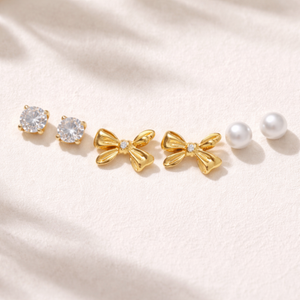 Everyday Elegance Stud Earrings Set